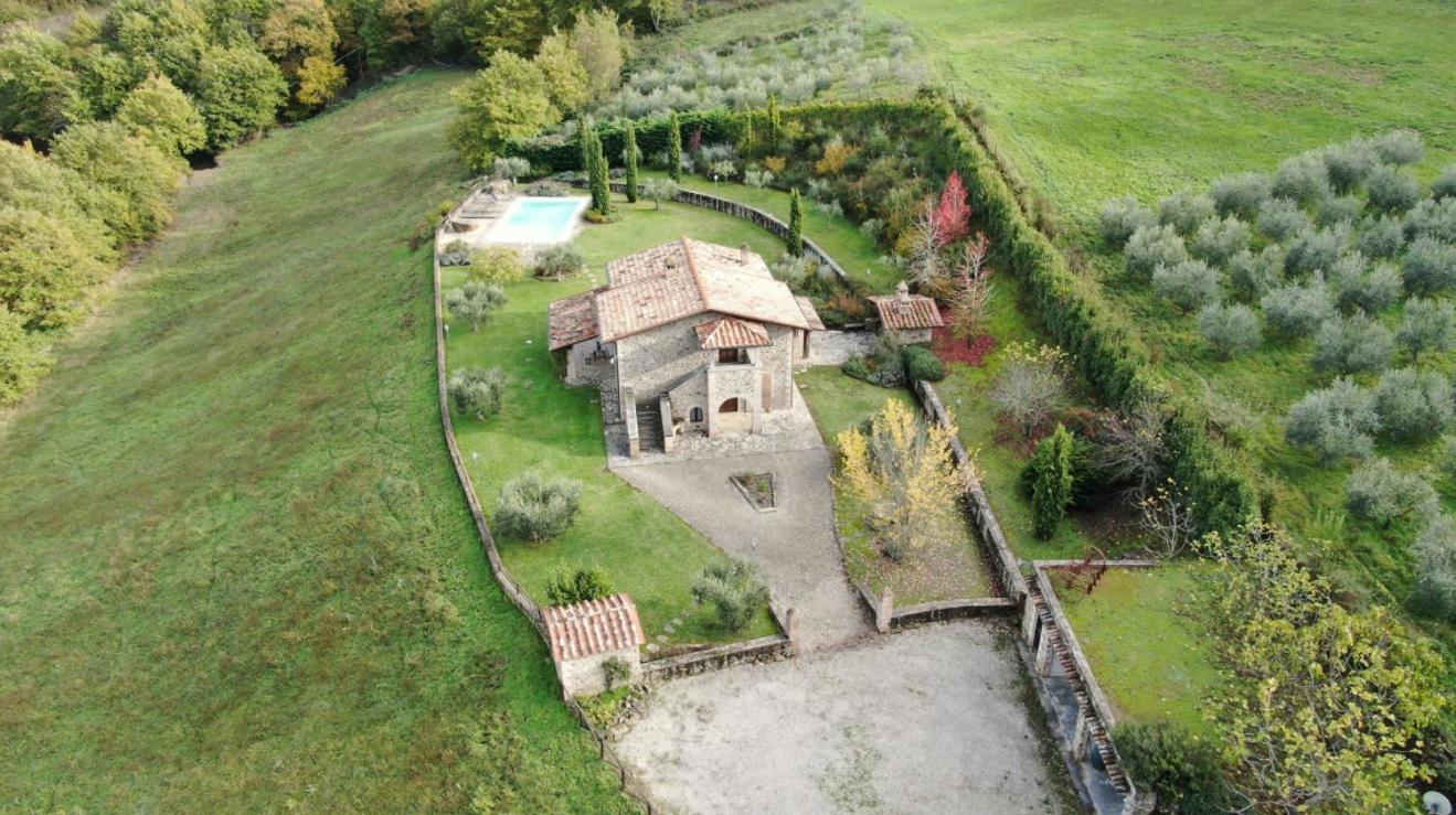 Villa Elisa - Private Pool & Airco Near Reschio Castle Lugnano Eksteriør billede