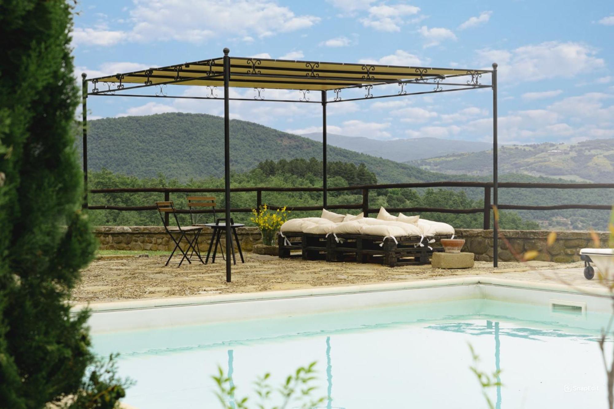 Villa Elisa - Private Pool & Airco Near Reschio Castle Lugnano Eksteriør billede