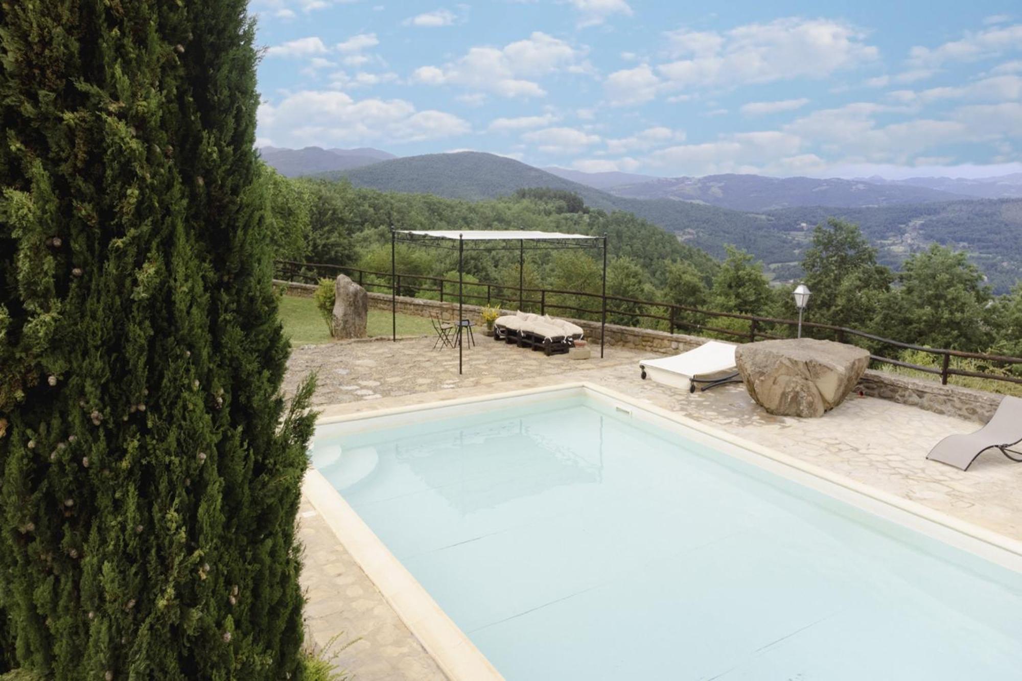 Villa Elisa - Private Pool & Airco Near Reschio Castle Lugnano Eksteriør billede