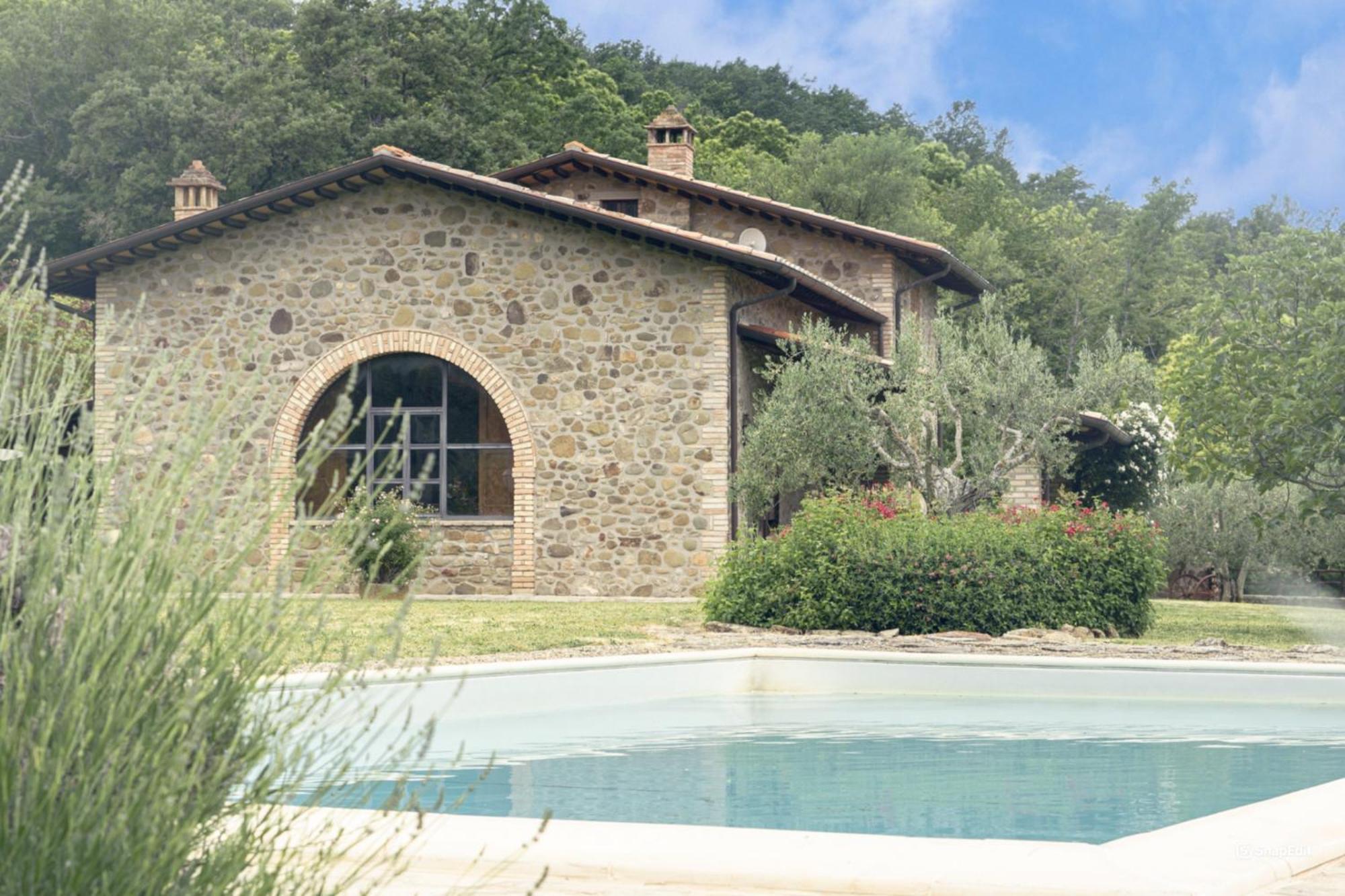 Villa Elisa - Private Pool & Airco Near Reschio Castle Lugnano Eksteriør billede